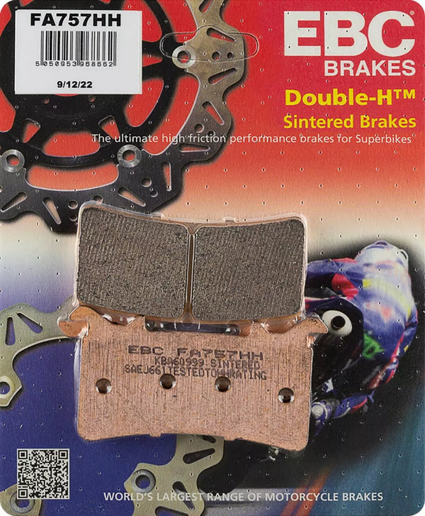 EBC Brake Pad sintret HH FA757HH