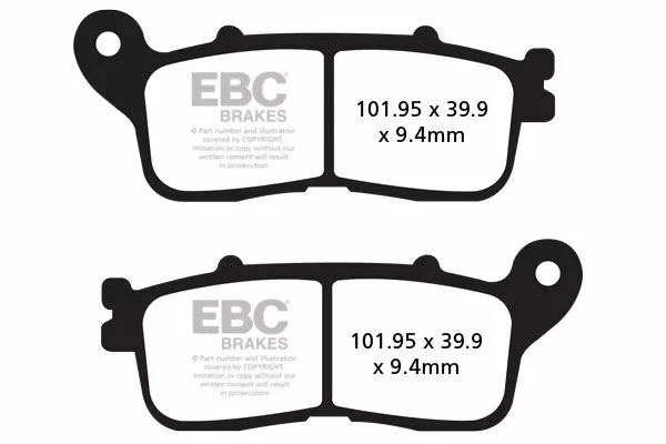 EBC Brake Pad sintret HH FA623HH