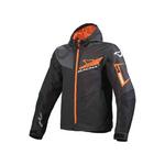 Macna Softshell MC-jakke Imbuz Sort /Orange 