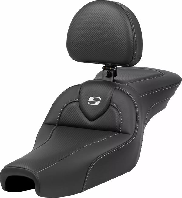 Saddlemen Seat Roadsofa CF m/ ryglæn 807-11-185BR