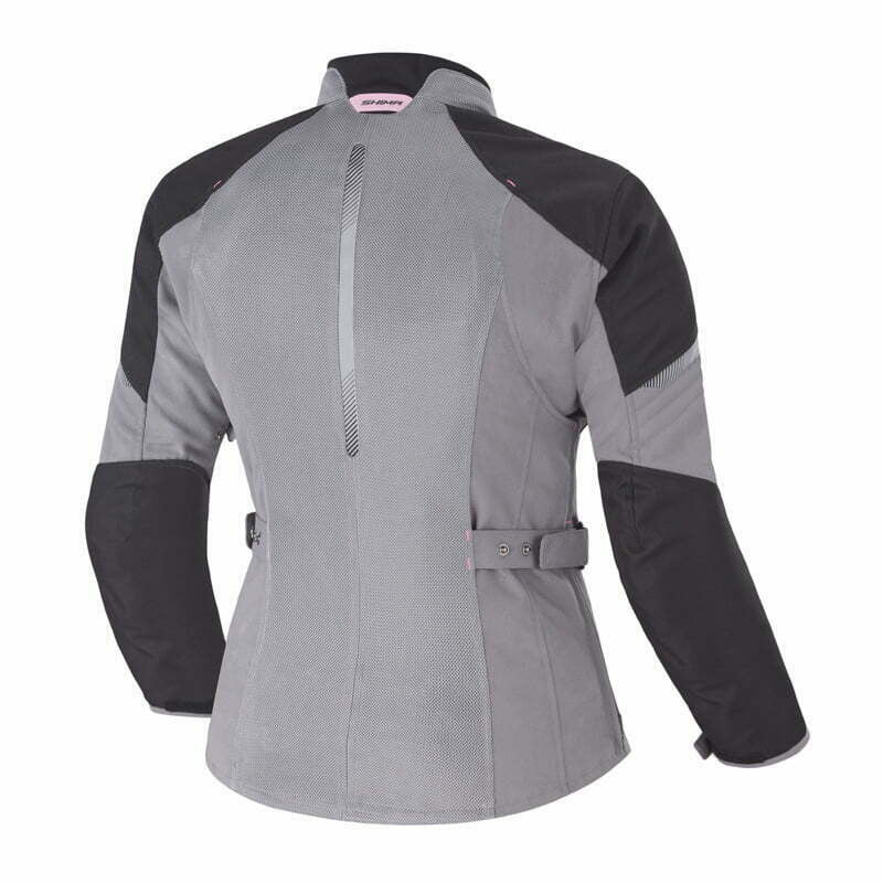 Shima Lady Textile MC Jacket Jet Gray