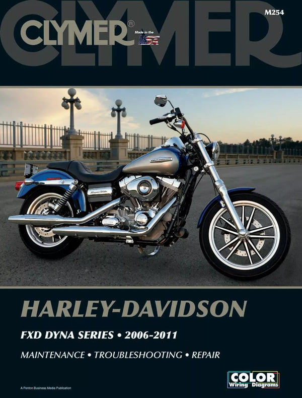 Clymer Manual HD FXD DYNA Series M254
