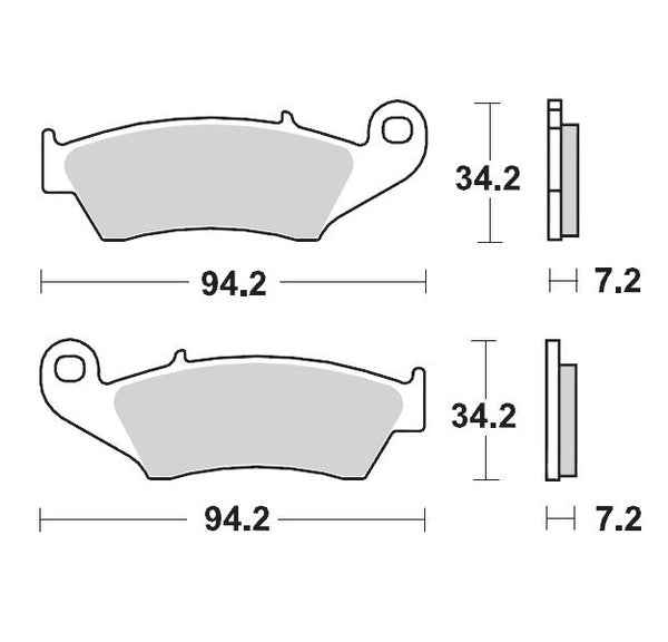 Moto-Master Brake Pad Nitro Sport 093422
