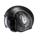 HJC Open MC Helmet V30 Harvey Black /Gray