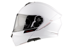 MT -hjelme Åbenbar MC Helmet Genesis SV White