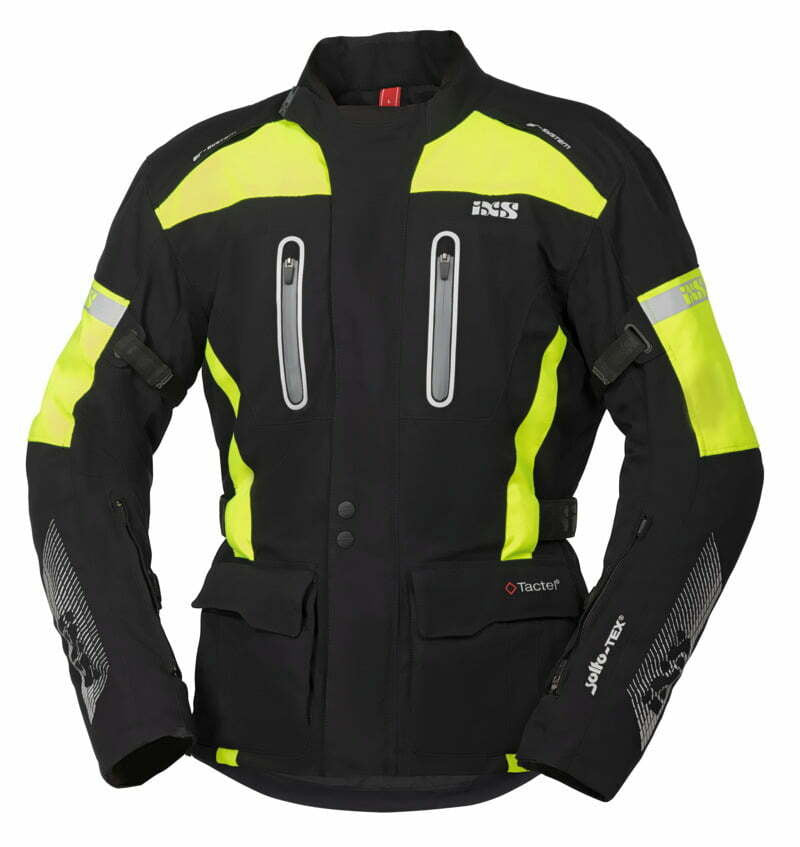 IXS Tekstil MC JACK PACORA ST SVART /FLIN