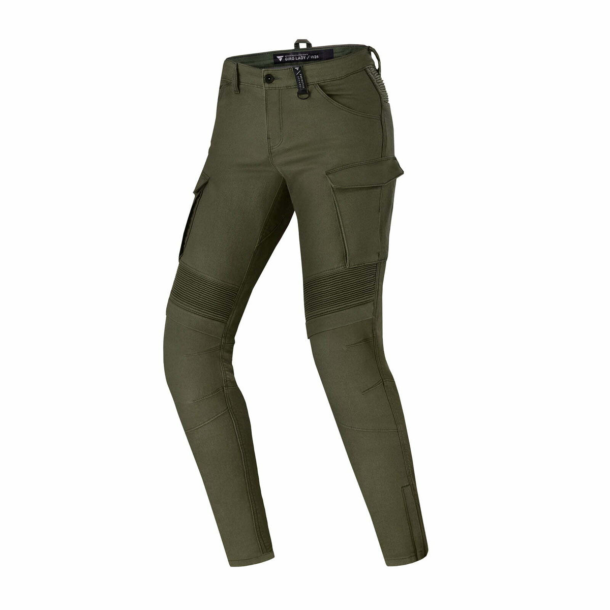 Shima Lady Kevlar Mc-Jeans Giro 3.0 Khaki