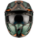 Mt Helmets Open MC Helmet Streetfighter Sv S P1R Green