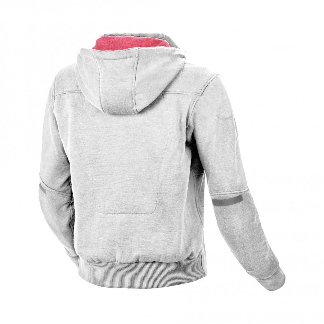 Macna Lady Kevlar Mc-hoodie District Gray