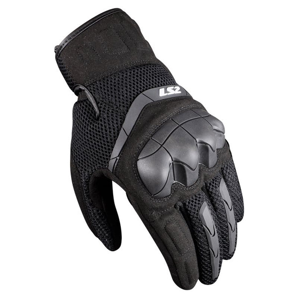 LS2 Kvinder MC-Gloves Cubra Black