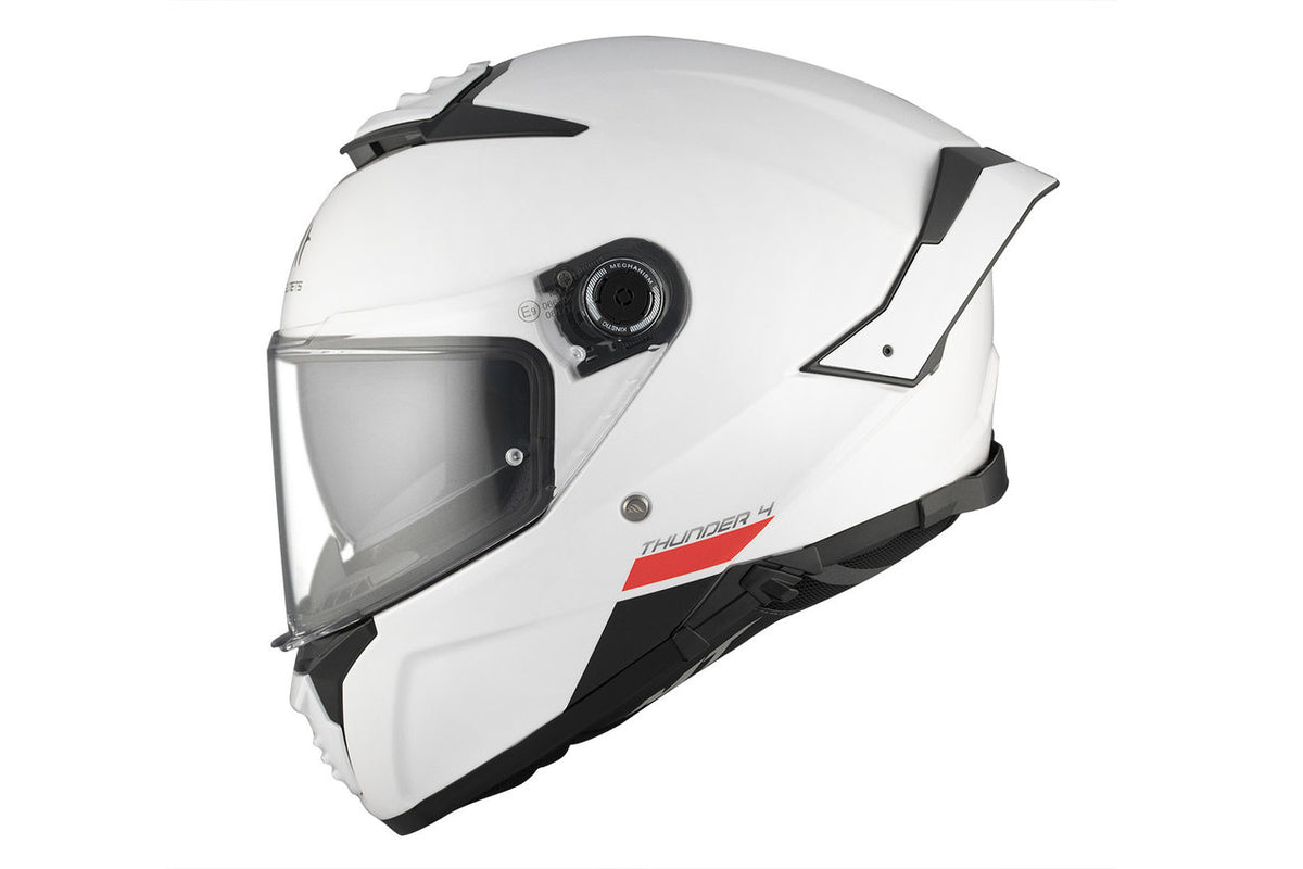 MT -hjelme Integral MC Helmet Thunder 4 SV White