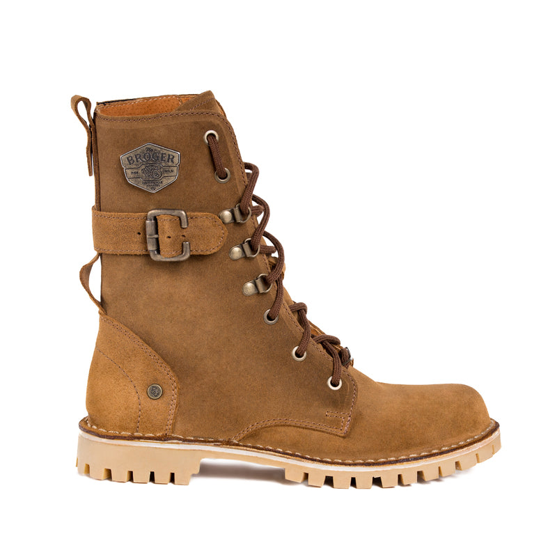 Broger Unisex MC Boots Ohio Cognac