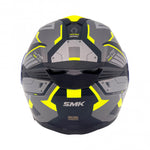 SMK Openable MC Helmet Gullwing Tekker Gray /Flu