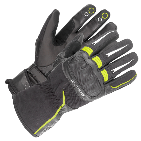 Büse Mc Gloves Open Road Touring Black /Influenza