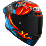 KYT Integral MC Helmet TT-Revo Gear E6 sort /rød /blå