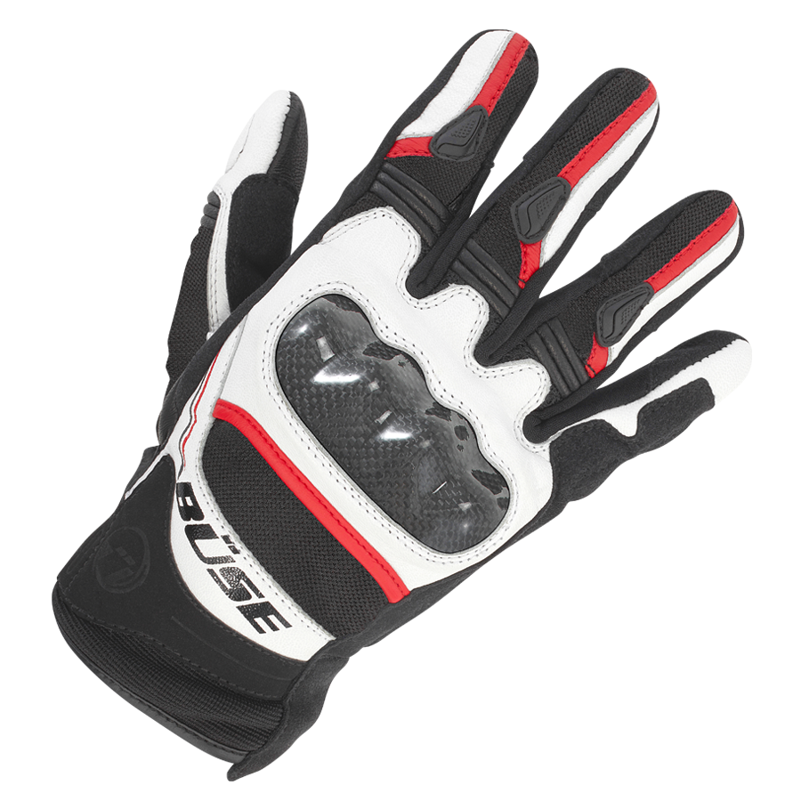 Büse Mc-Gloves Safe Ride sort /rød