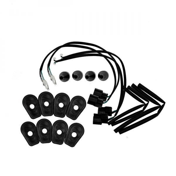 Adaptere til mikroindikatorer (sæt af 4), Kawasaki Z650RS 22- / Z900 20- / Z H2 20- / Z125 21- / Ninja 125 21- (Fit for- og bag)