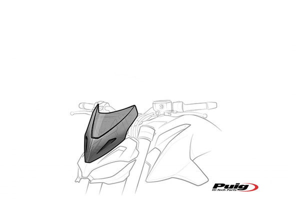 Windshield New Generation BMW F800R 09-14 C/Black