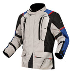 LS2 Tekstil MC Jacket Narvik Blue /Black /Gray /Red