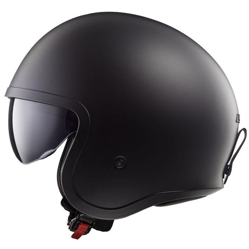 LS2 Open MC Helmet Spitfire II Matte sort