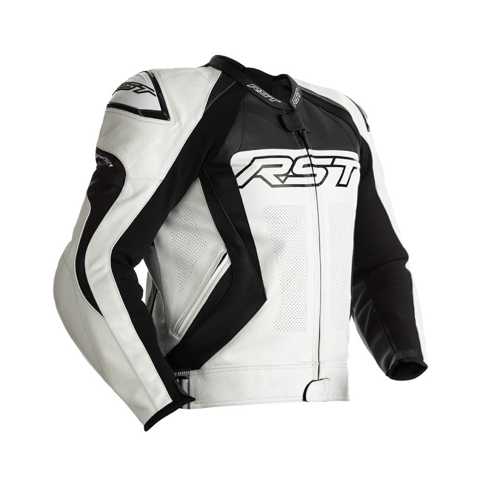 RST MC-Skin Jacket Tractech Evo 4 CE Hvid /sort