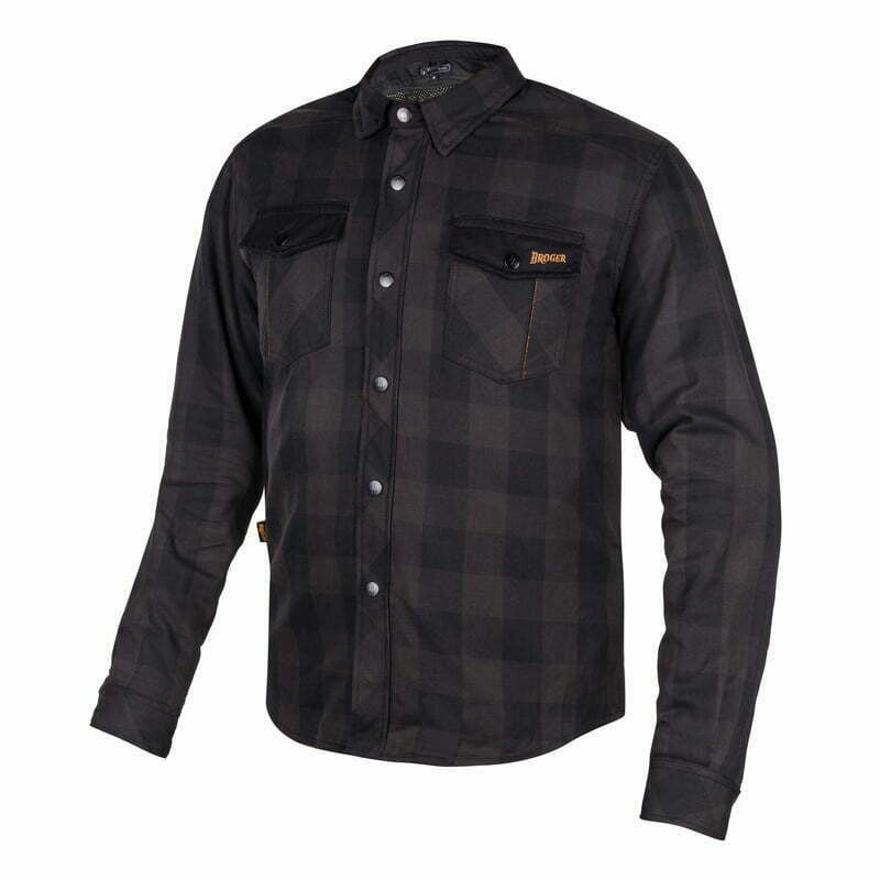 Broger Kevlar MC Shirt Alaska Black /Gray