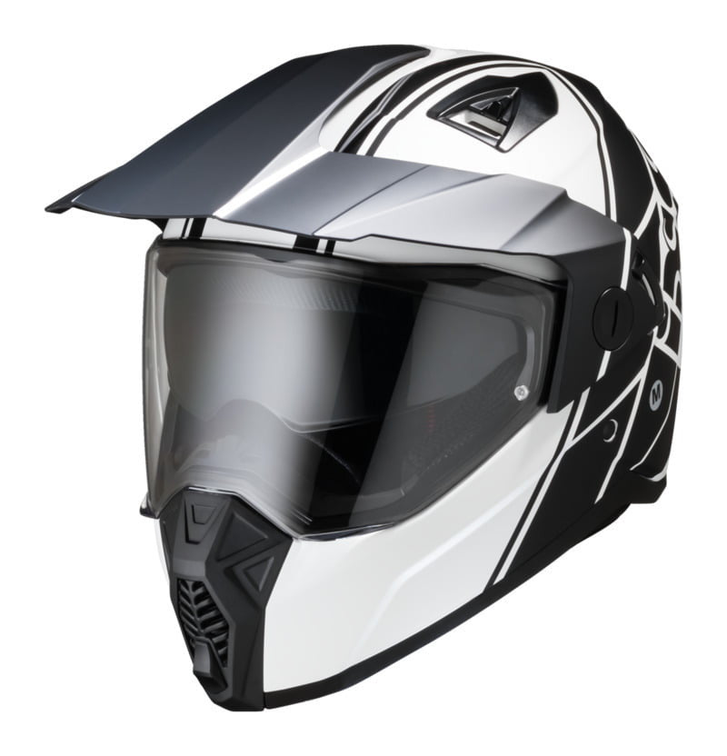 IXS Adventure MC Helmet 208 2.0 Sort /hvid