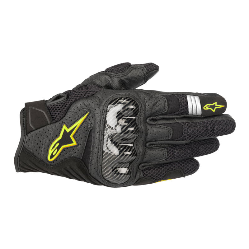 Alpinestars MC-handsker SMX-1 Air V2 sort /influenza