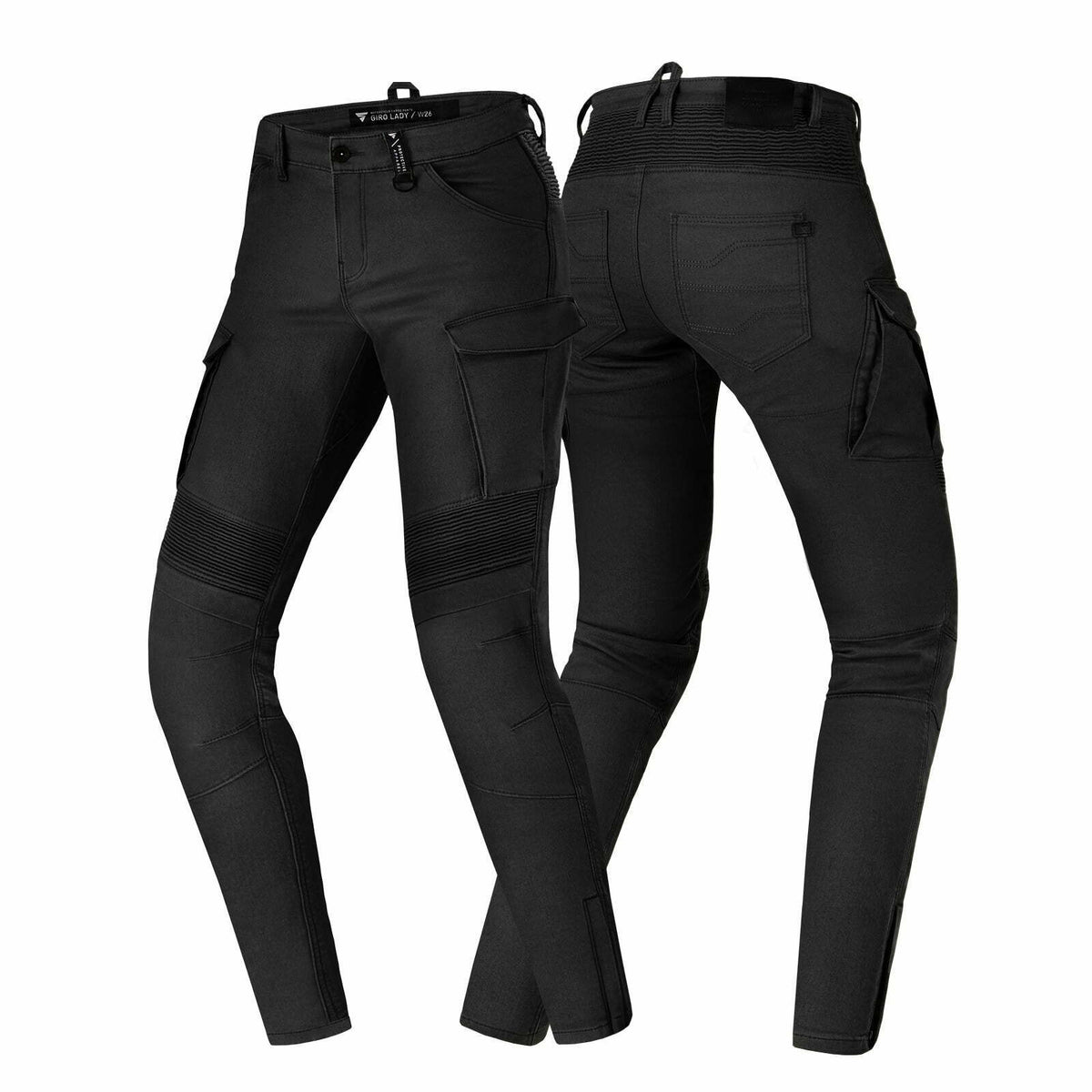 Shima Lady Kevlar Mc-Jeans Giro 3.0 Sort