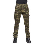 Fej Kevlar MC-Pants Jungle Green /Camo