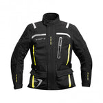 Difi laminated textile MC jacket Hudson Black /Flu