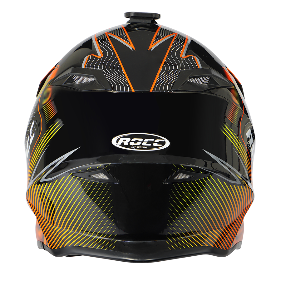 ROCC Cross MC Helmet 713 sort /orange