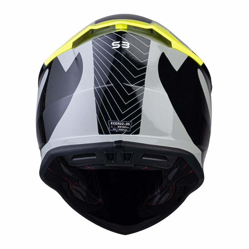 UFO Cross MC helmet intrepid black /flu