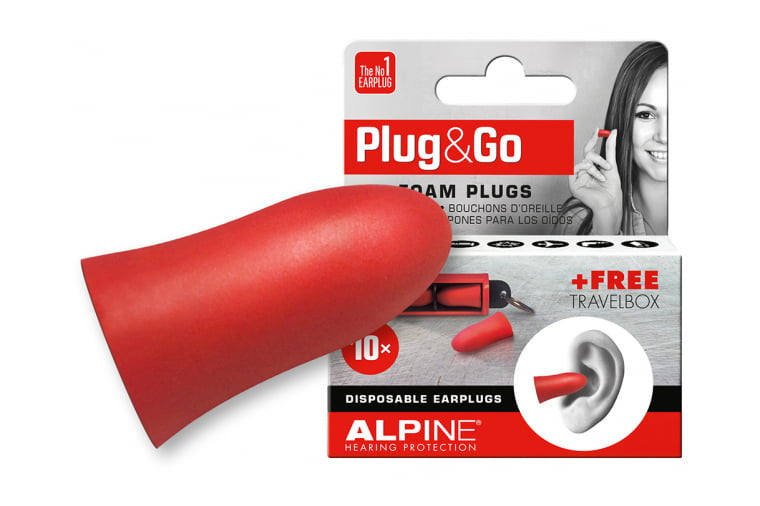 Alpine ørepropper plug & go