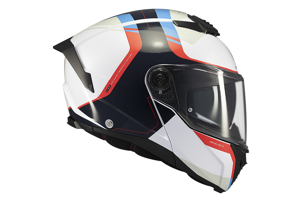 MT -hjelme Åbnbar MC Helmet Atom 2 SV Emalla C7