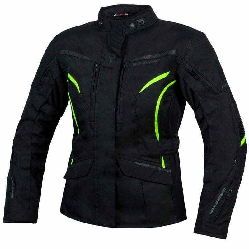 Rebelhorn Dam Textile Mc jacket Hiker III Black /Flu