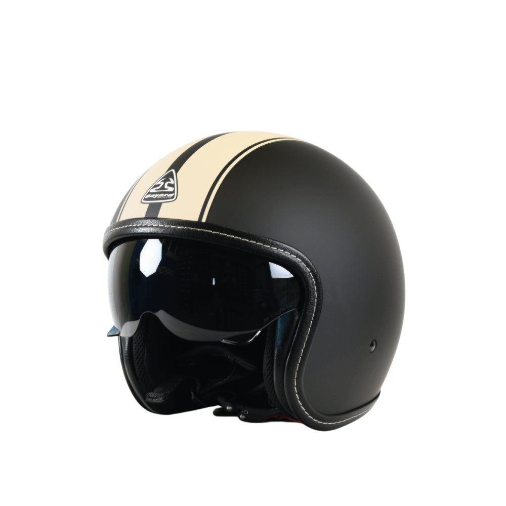 Bayard Open MC Helmet XP-18 s sort /grå