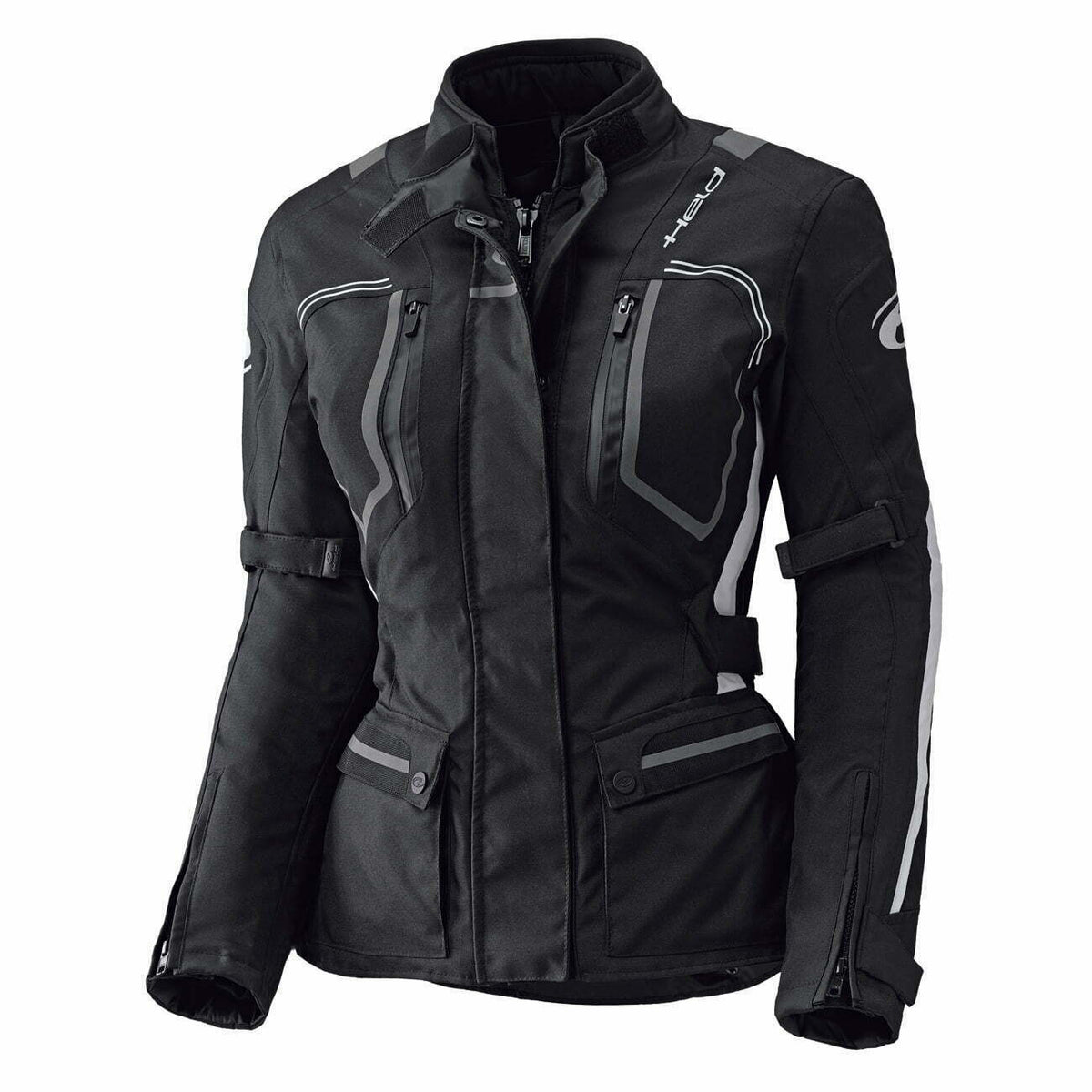 Holdt Dam Textile MC Jacket Zorro sort /hvid