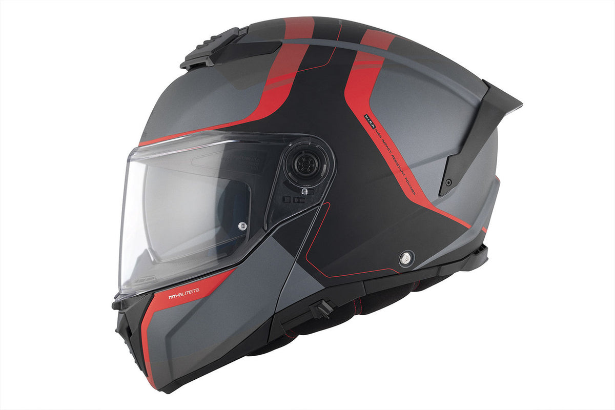 MT -hjelme Åbnbar MC Helmet Atom 2 SV Emalla B15