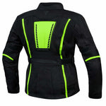 Rebelhorn Dam Textile MC Jacket vandrer III sort /influenza