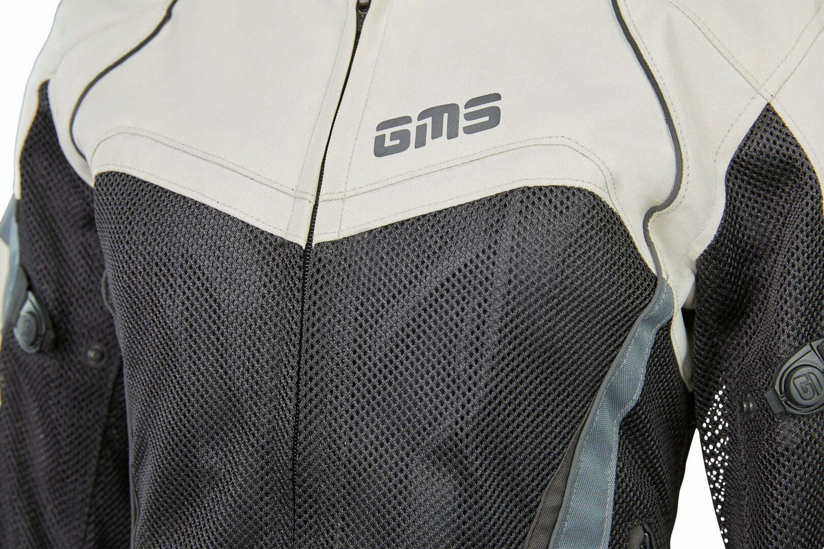 GMS Lady Textile MC-Jacket Tara Mesh Beige