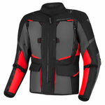 Shima Textile MC-Jacket Hero 2.0 sort /rød