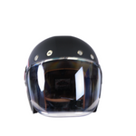 SMK Jet MC Helmet Retro sort /rød