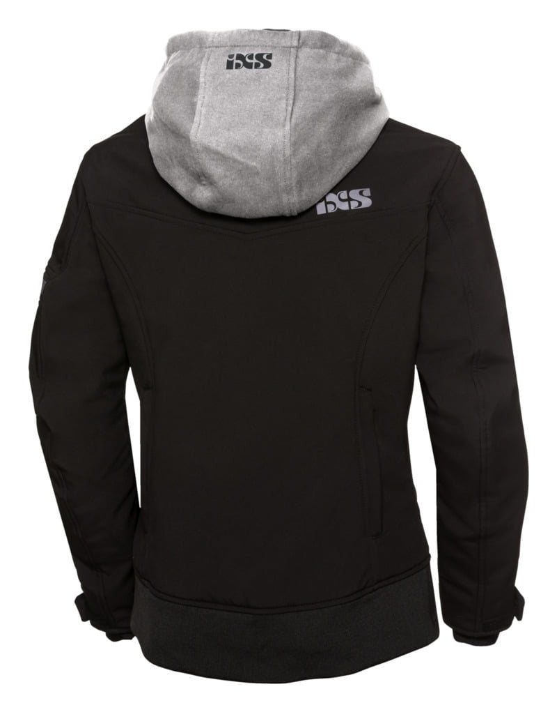 IXS Lady Softshell MC JACK SO MOTO SVART