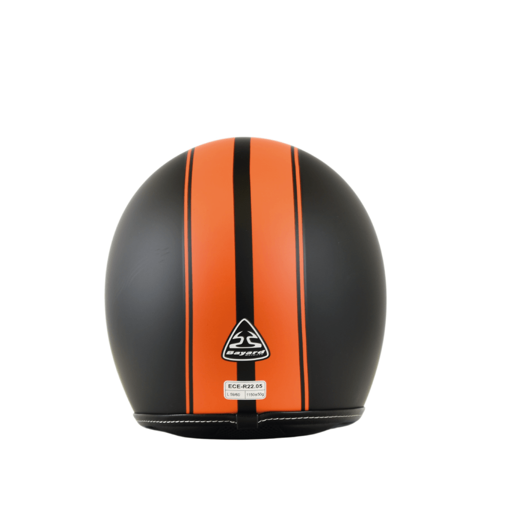 Bayard Open MC Helmet XP-18 S Black /Orange