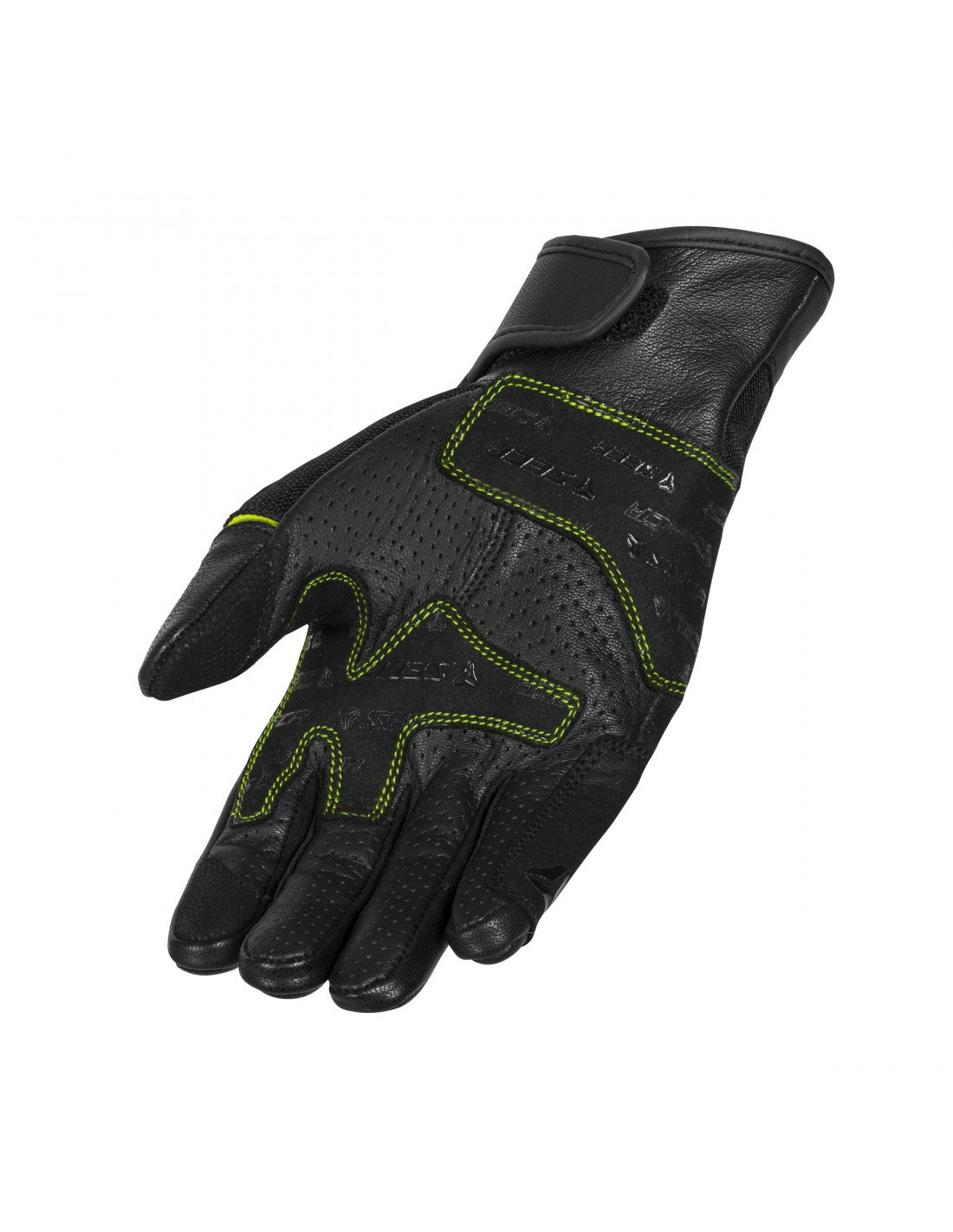 Seca MC Gloves Axis Mesh II Black /Flu