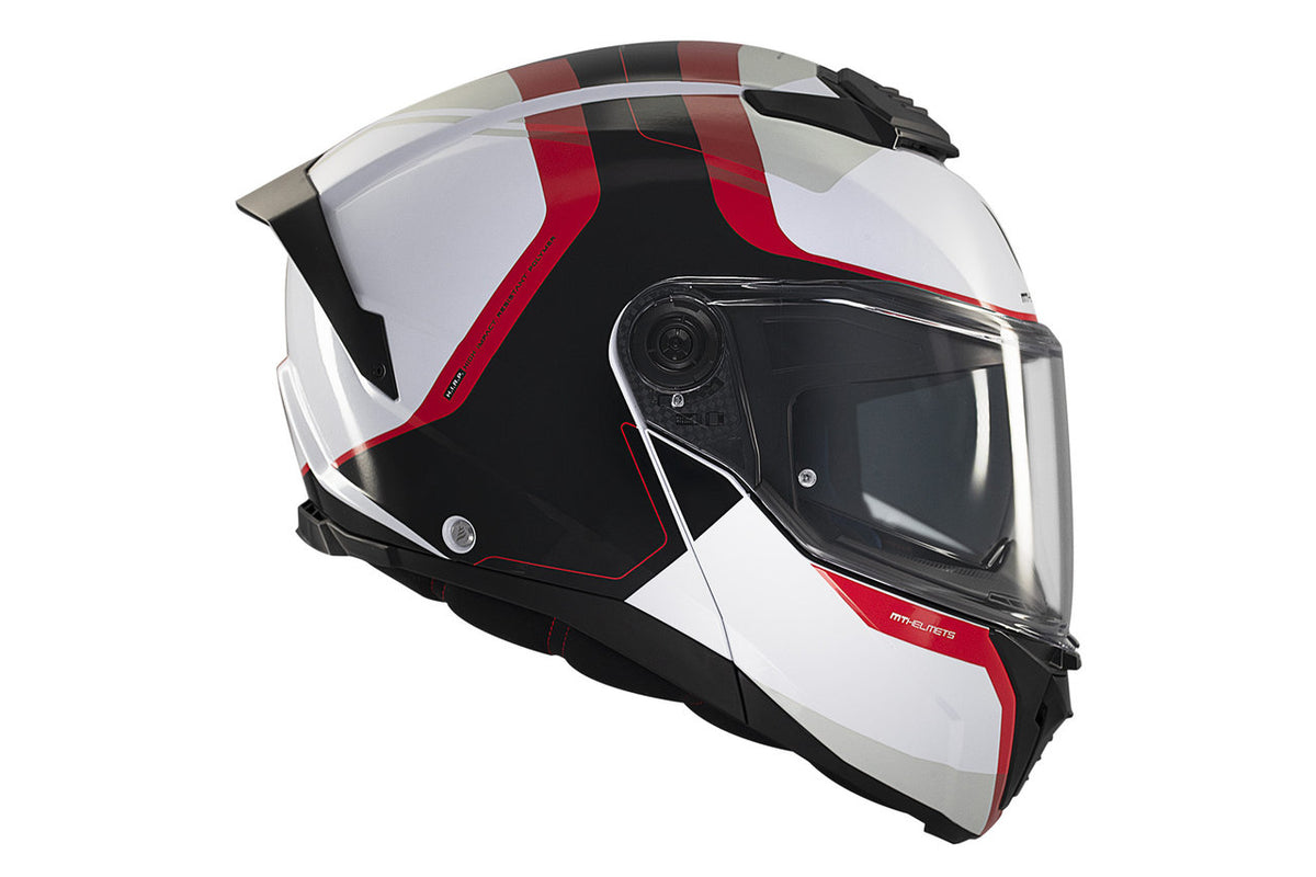 Mt Helmets Openable MC Helmet Atom 2 Sv Emalla B0