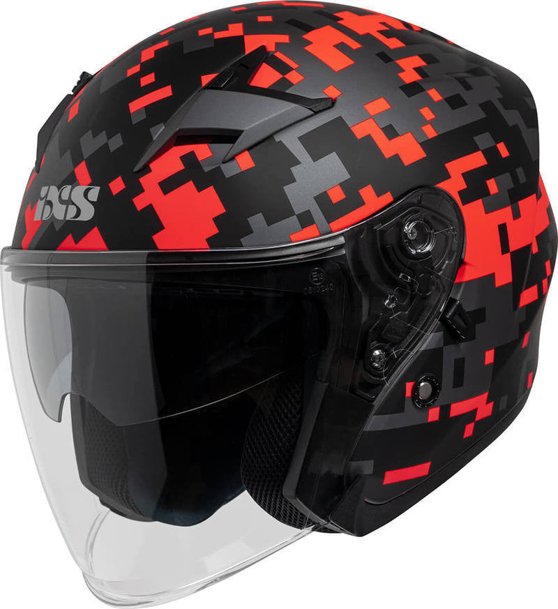 IXS Open MC Helmet 99 2.0 sort /rød