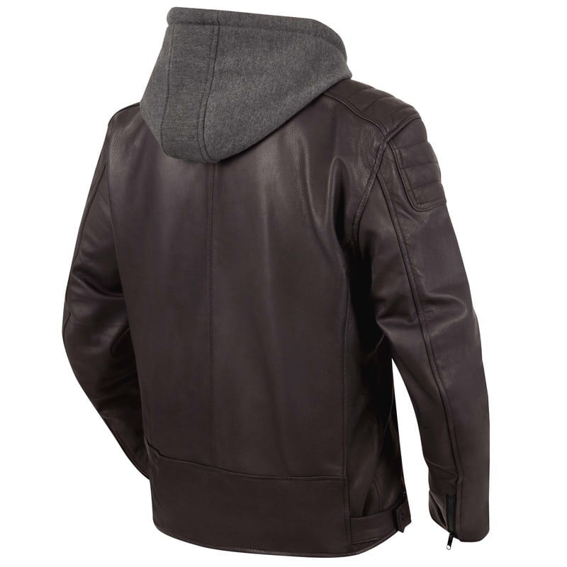 Rebelhorn leather mc jacket impala brown