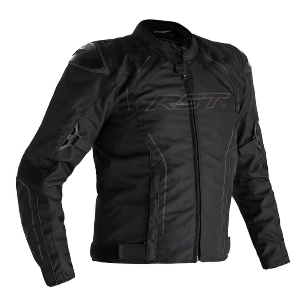 RST textile MC jacket S-1 Black